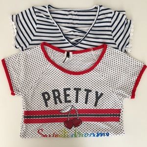 Bundle of 2~ Girl’s Shirts size (7-8)